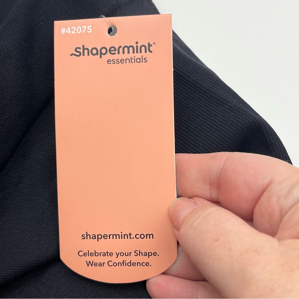 Shapermint Essentials 42075 High Waisted Shaping Leggings Womens Small Black NEW - Picture 4 of 12